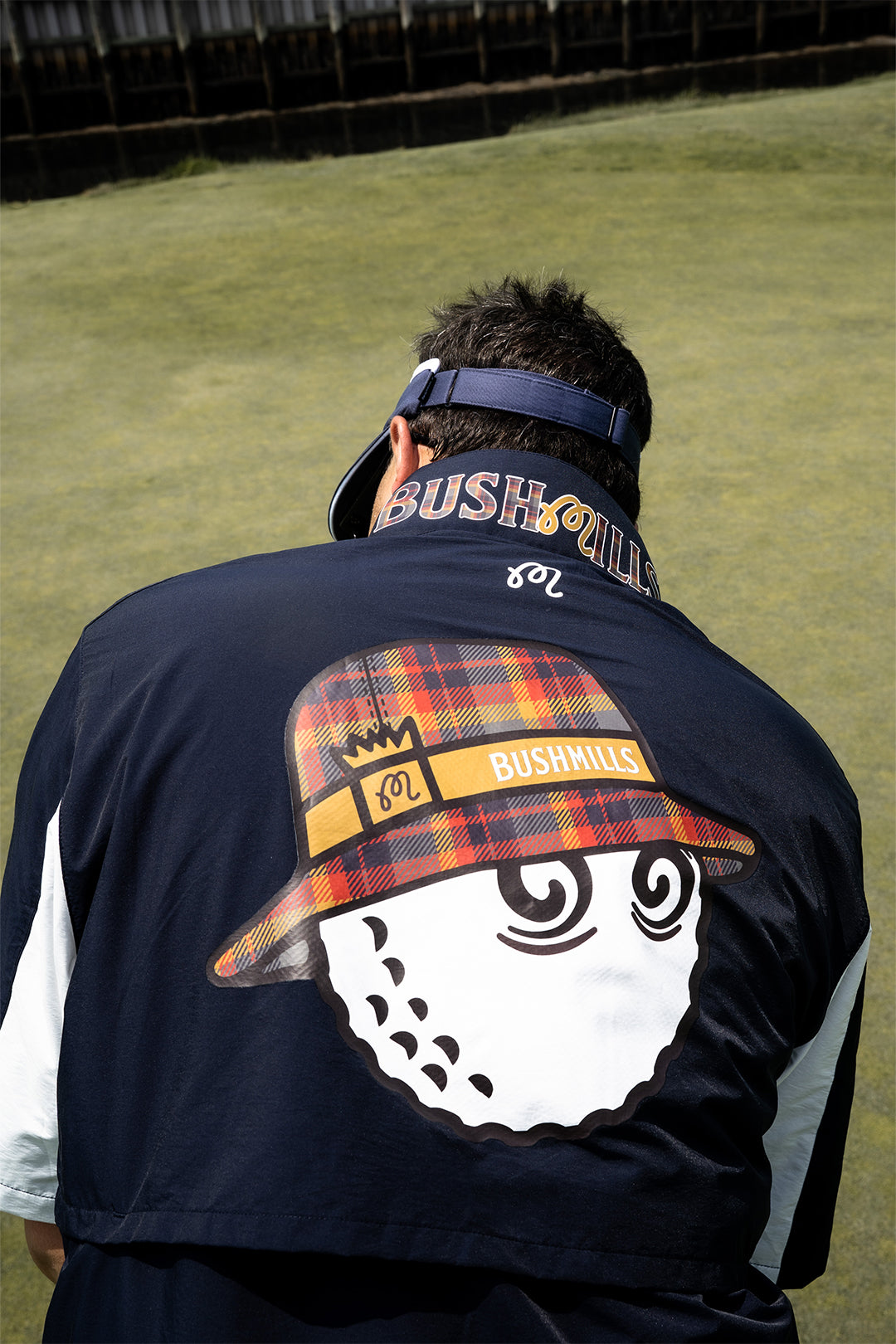 The Malbon x Bushmills Nylon Windbreaker