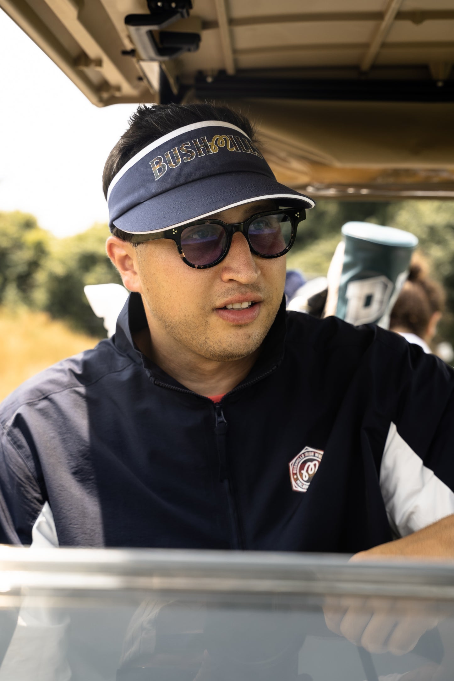 The Malbon x Bushmills Visor